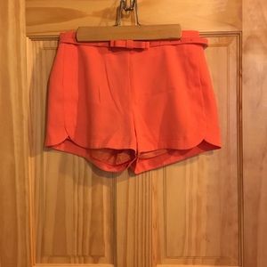 Patricia Field NYC orange shorts